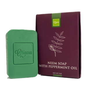 Neem Soap with Peppermint Oil – Organic & Natural Skincare