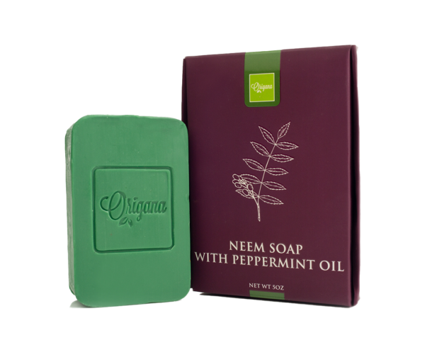 Neem Soap with Peppermint Oil – Organic & Natural Skincare