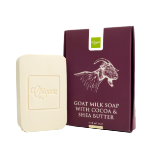 Goat Milk Soap with Cocoa & Shea Butter Soap for Sensitive Skin