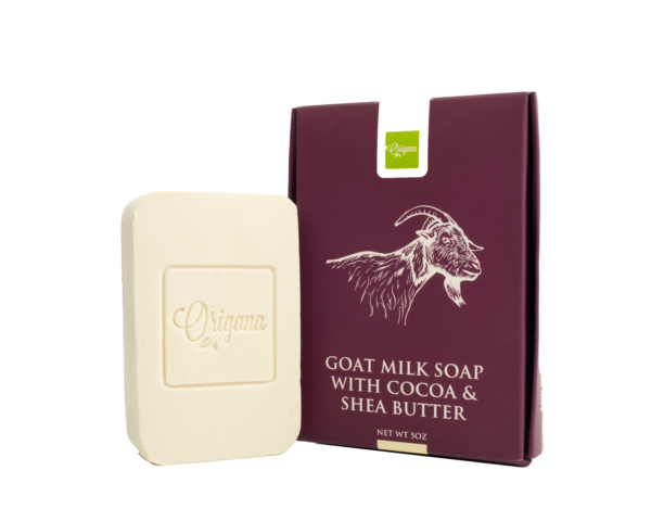 Goat Milk Soap with Cocoa & Shea Butter Soap for Sensitive Skin