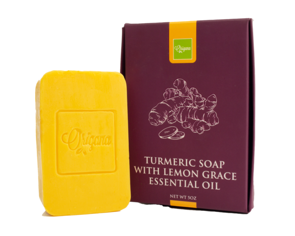 Turmeric Soap with Lemon Grace Essential Oil