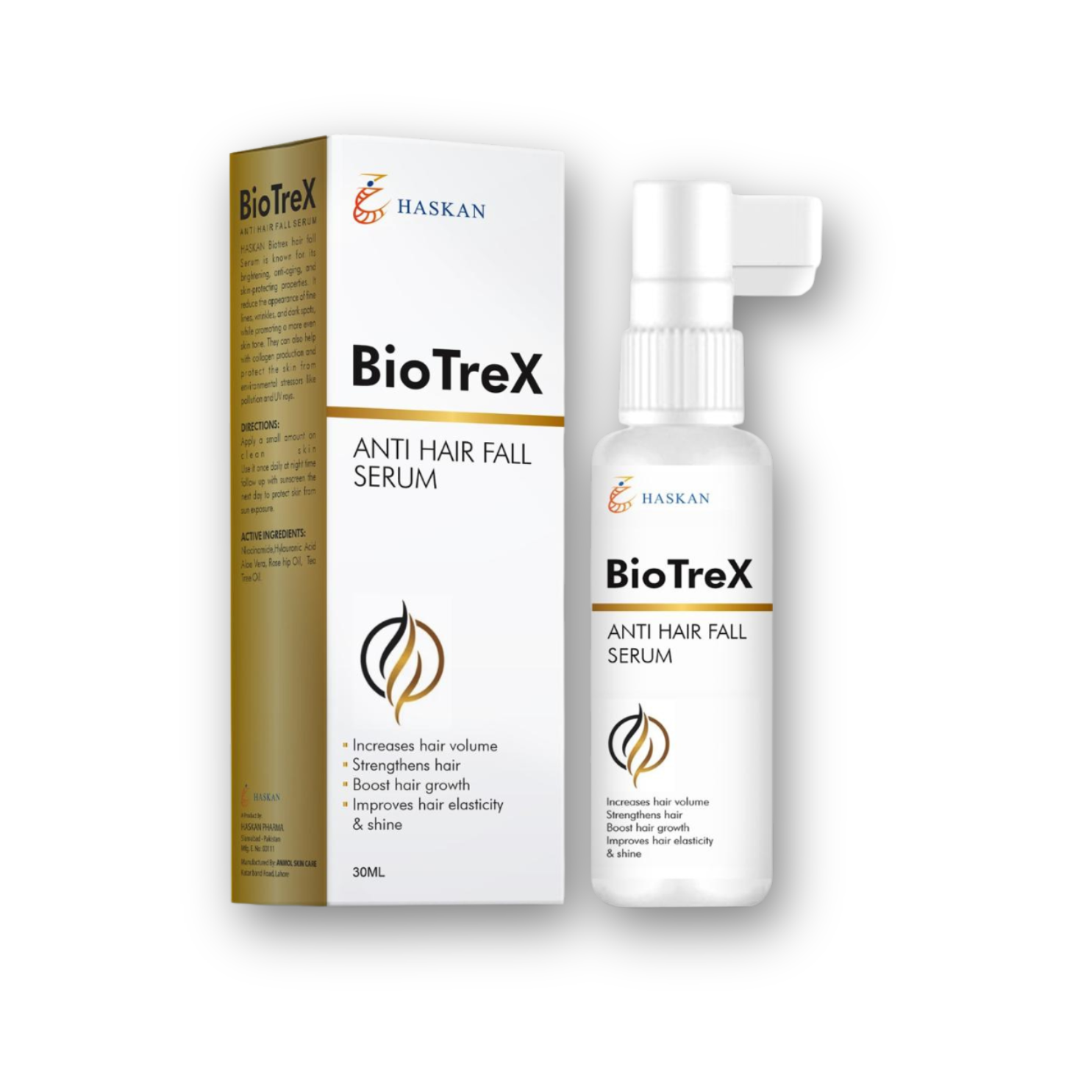 BioTreX® Anti Hair Fall Serum – Advanced Follicle-Stimulating Formula