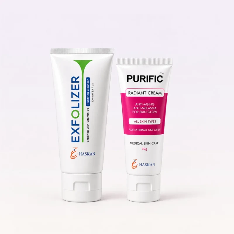 Skincare Duo: Exfolizer + Purific Cream