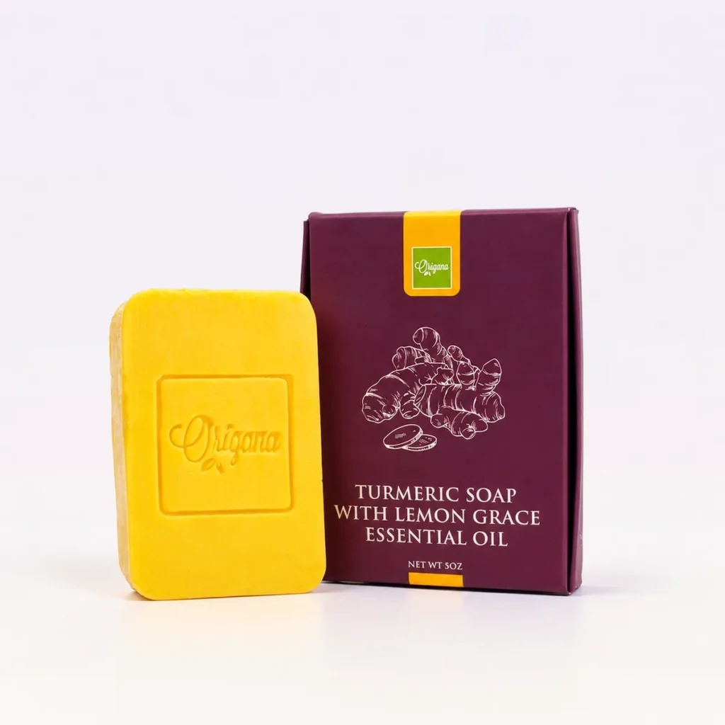 Turmeric Soap with Lemongrass Essential Oil