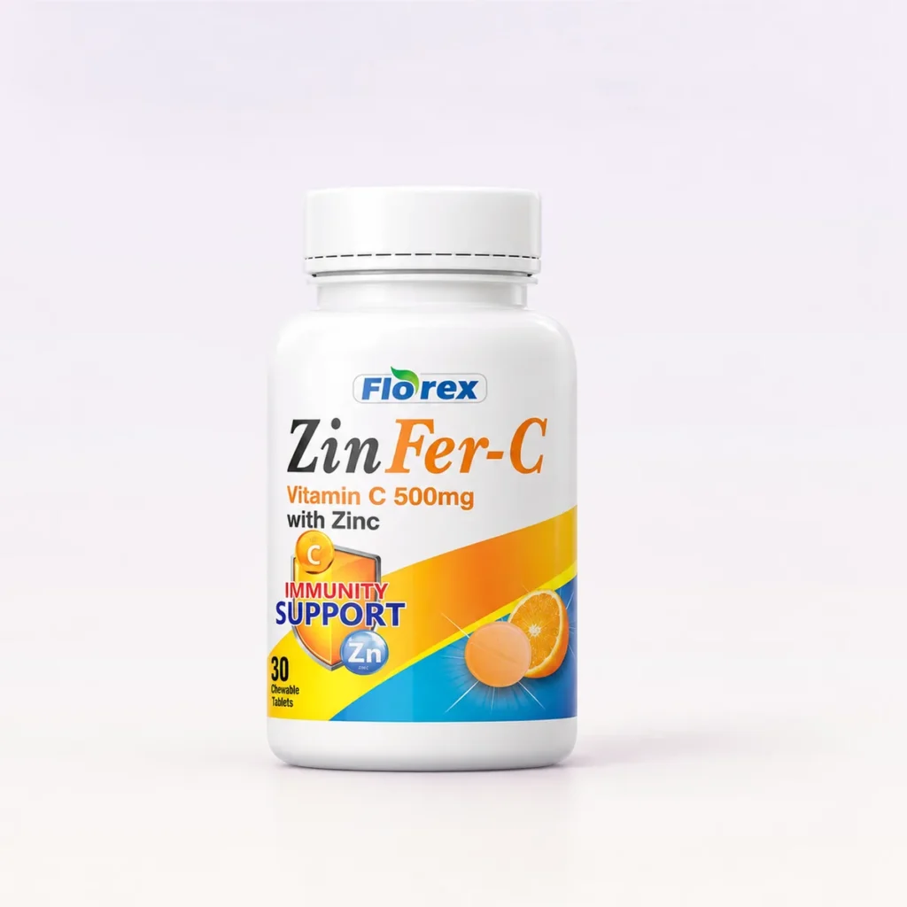 ZinFer-C Vitamin C 500 mg with Zinc
